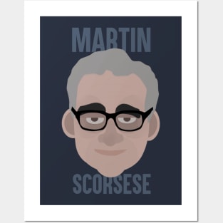 Martin Scorsese Head Posters and Art